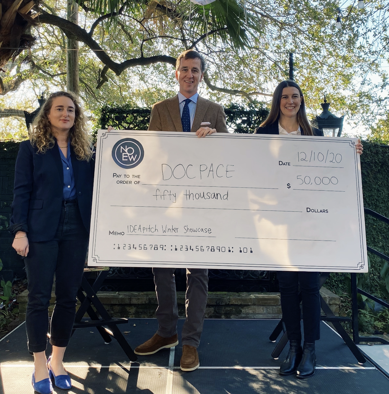 $50,000 AWARDED TO DOCPACE AT NEW ORLEANS ENTREPRENEUR WEEK’S IDEAPITCH WINTER SHOWCASE